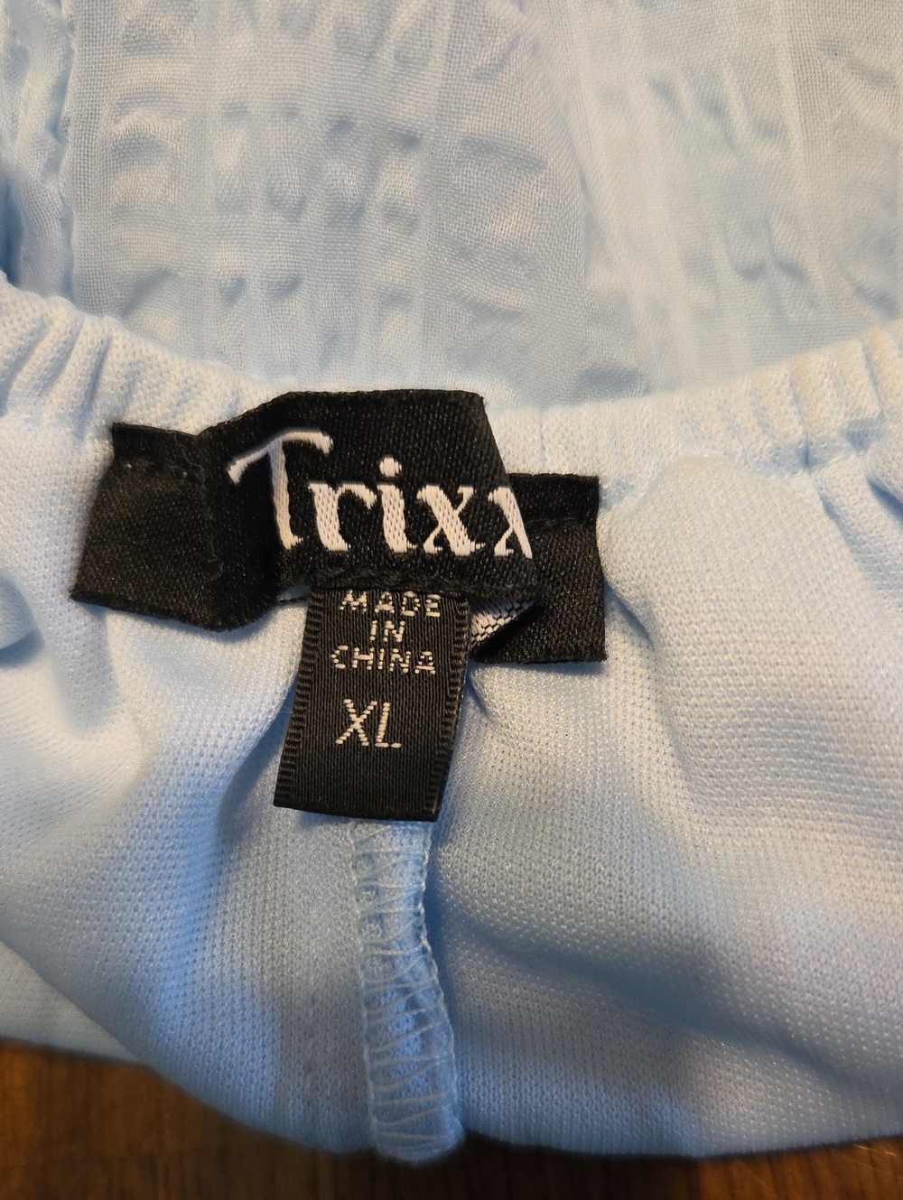Trixxi Light Blue Ruffle High-Low Dress - Picture 3 of 8